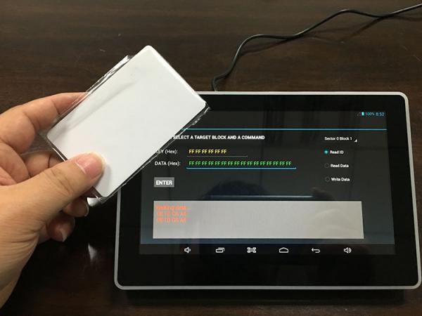 RFID NFC Wall Tablet POE Panel PC