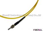 SM 9/125 Simplex Fiber Optic SMA To SMA Patch Cord With Stainless Steel Ferrule
