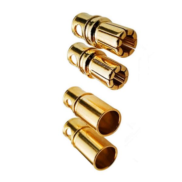 EC8 EC5 EC3 Connector Battery Device Connector Male & Female 5.0mm Gold Plated Connector with Blue Plastic Housing