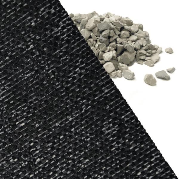 Excellent Filtration and Drainage Black Polypropylene Woven Geotextile Width 2-6m Made of Strength Industrial Synthetic Fibers