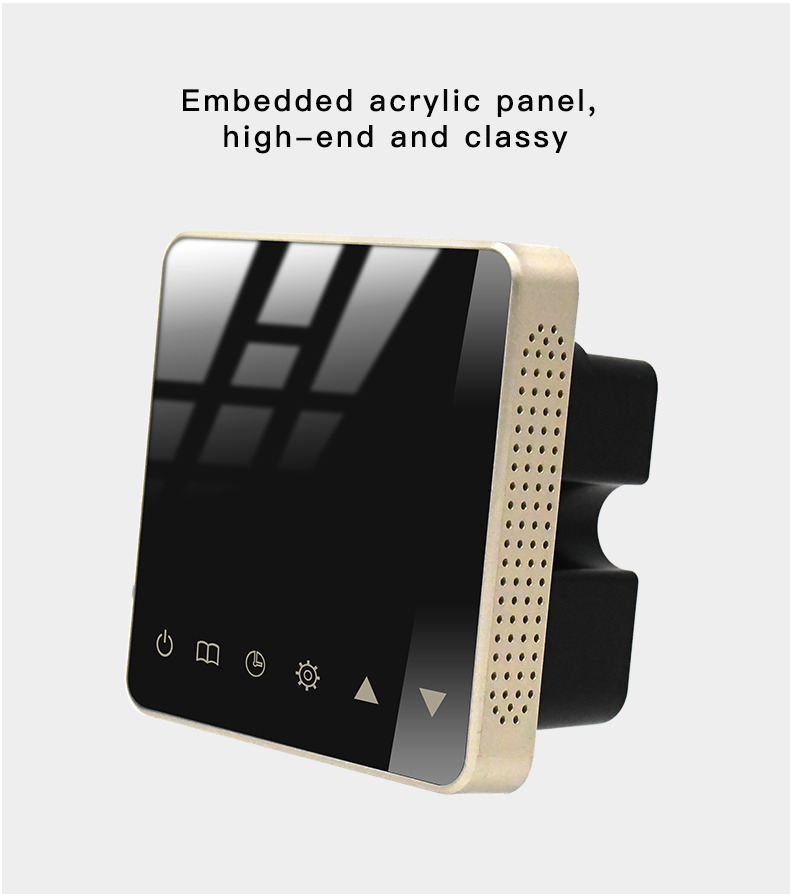Wall Mount WiFi Digital Ventilation Controller Panel For HRV ERV Systems