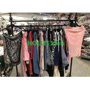 Buy cheap Colorful Womens Second Hand Skirts / Korean Style Used Ladies Cotton Skirts product