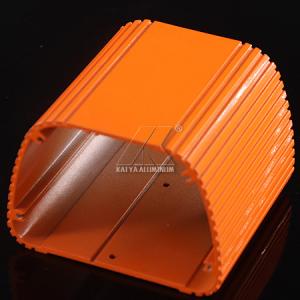 Buy cheap 2200pa Large Aluminum Extrusions , Aluminum Alloy Profile Orange Anodized product