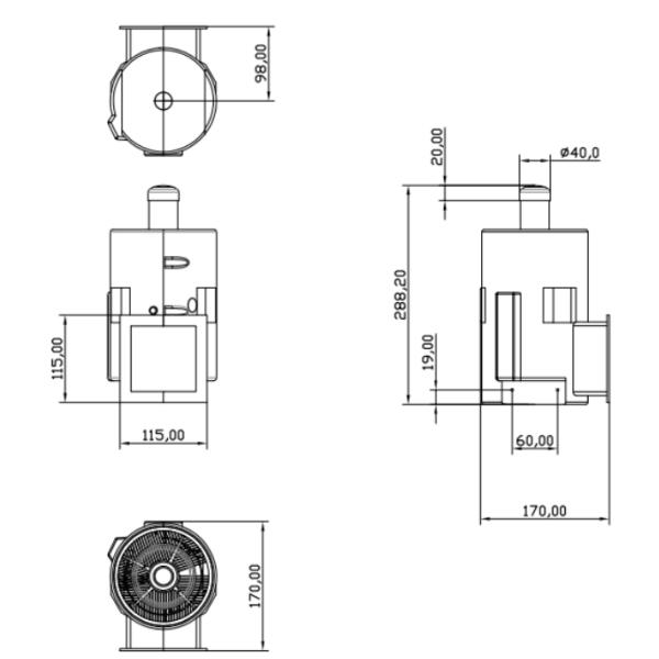 Stirling Technology Cooling System Cooler Super Cooling -130C Free Piston Cooler