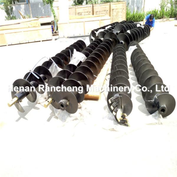 100mm - 600mm Drilling Rig Tools Auger Rod / Spiral Rod For Drilling Machinery