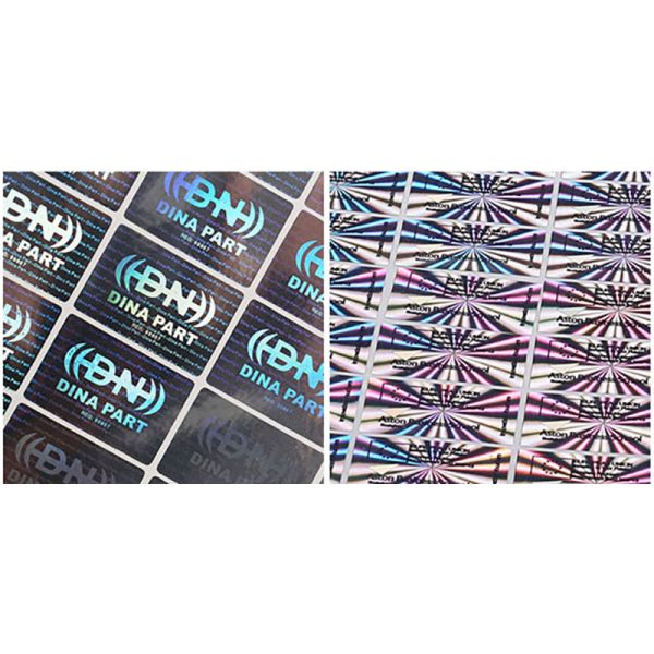 Anti Counterfeiting 3d Hologram Sticker Security Sticker Label Custom Qr Code Logo