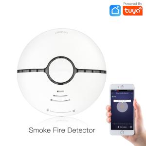 China Battery 2.4Ghz Wifi Wifi Smoke Detector on sale