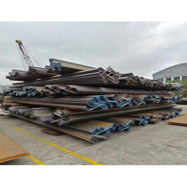 Z Type Steel Sheet Retaining Wall piling Contractor For Permanent Structure