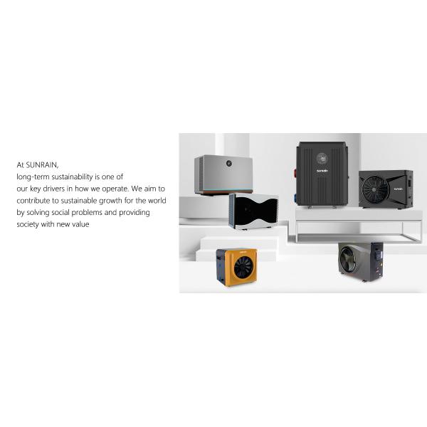 High Efficiency R32 17KW Air Source Inverter Heat Pump For Swimming Pool