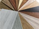 Plastic PVC LVT Wood Flooring Non Aid Combustion Anti - Skid With Wear Layer
