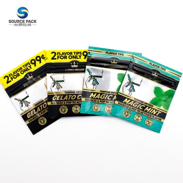 Plastic Heat Seal Free Sample Weed Tobacco Cigar Packaging For Customized Solutions