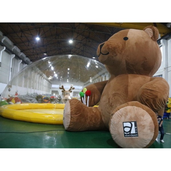 Big Inflatable Cartoon Giant Inflatable Bean Advertising Model Bear Model Cartoon