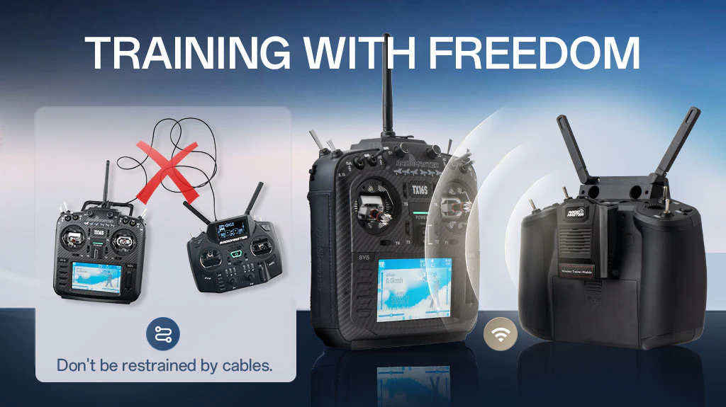 RadioMaster Sbus Wireless Trainer Modules Micro Nano 5V SBUS FPV TX Transmitter Connector Long Range Radio for Racing Drone