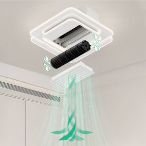 115W 550mm Smart LED Fan Lights Rotating Adjustable Brightness