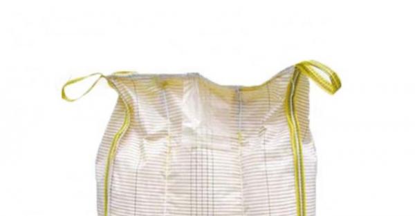 1 Ton White Anti Static Bulk Bags For Dangerous Goods Printed Conductive Type