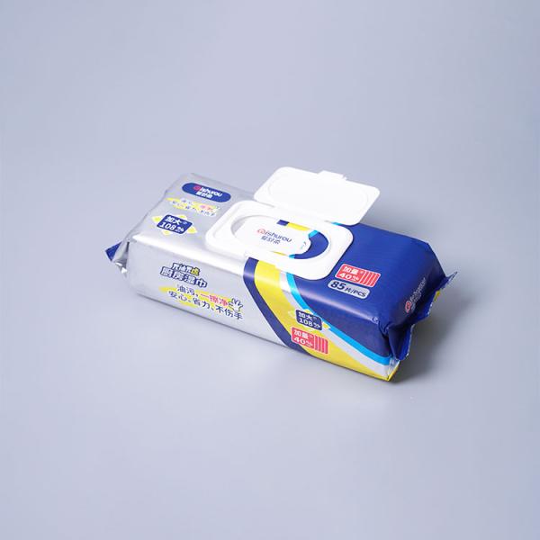 Kitchen cleaning wet wipes product display