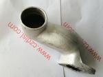 Diesel Spare Parts Silencer Bend Exhaust Pipe Silicone Material For Cf1125