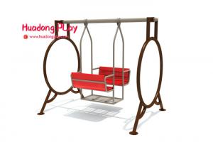 Buy cheap Professional Outdoor Play Equipment , Chairs Type Commercial Swing Set 200*160*200cm product