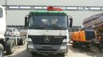 300 Kw Used Concrete Pump Truck Mounted Concrete Pump With Benz Truck Chassis