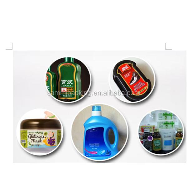 Professional Customized Flat Surface Labeling Machine Box/bag/lid Label Sticker Square Bottle Label Dispenser