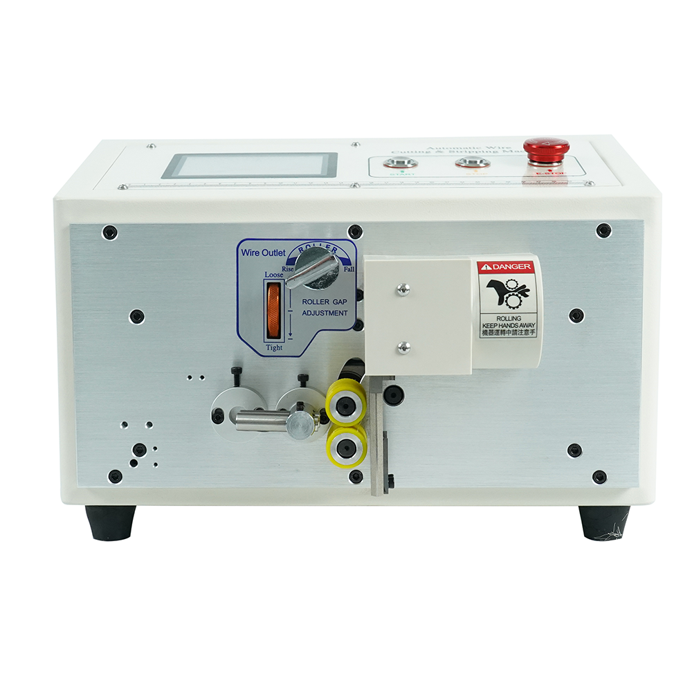 Automatic 2-Wheel PVC Plastic Latex Tube Cutting Machine Multi-Function Cable Manufacturing Equipment Small Cutter Pipe Stripper
