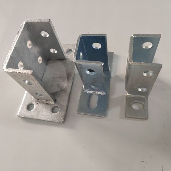 Universal C Channel Fixing strut accessories For MEP Support And Electrical Installations