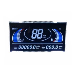 3.0 V HTN LCD Transmissive Display TN VA STN LCD Module For Speedometer