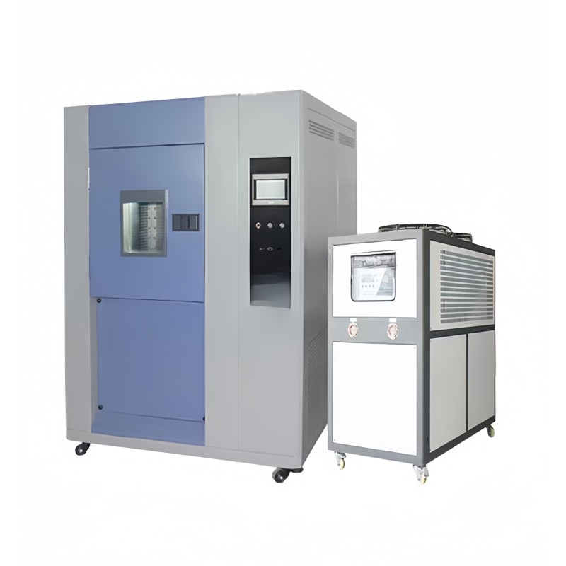 Two-Zone Environmental Climate Simulation Test Chamber Automatic Thermal Shock Testing Equipment