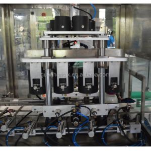 Metal Packaging Bottle Filling and Capping Machine with Video Outgoing