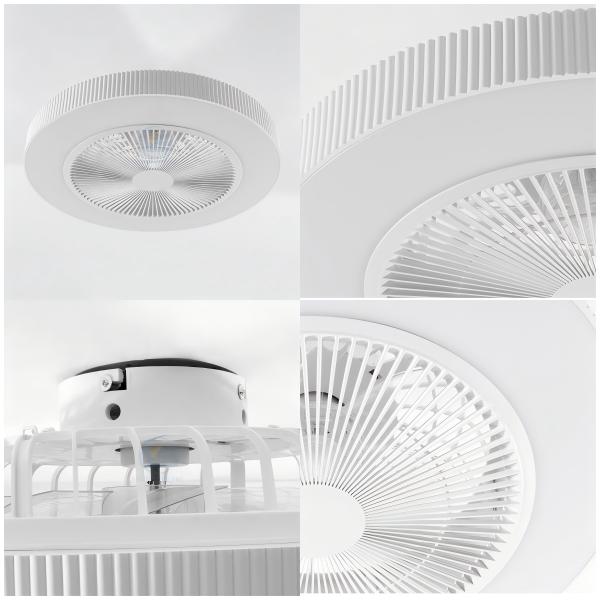 Wholesale factory New LED Fan Lamp Wiht Light with Fan App Control Tuya Alexa Google Control