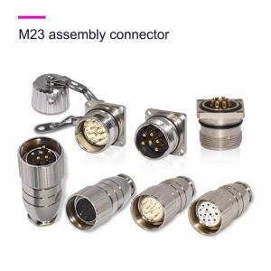Buy cheap M5 M8 M12 M16 M23 Waterproof Wire Connector 2 - 17 Pin IP68 Panel Mount product