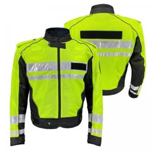 Buy cheap Police Fluorescent Jacket Vest Reflective Motorcycle Riding Wear Clothing product