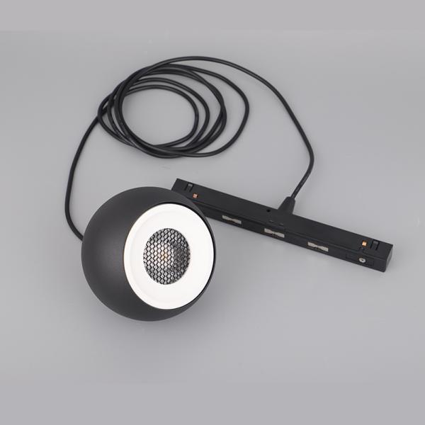 Interior Design Linear LED Track Light Suspension Mount Installation