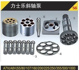 Hydraulic Piston Pump Rexroth A8VO80 Drive Shaft
