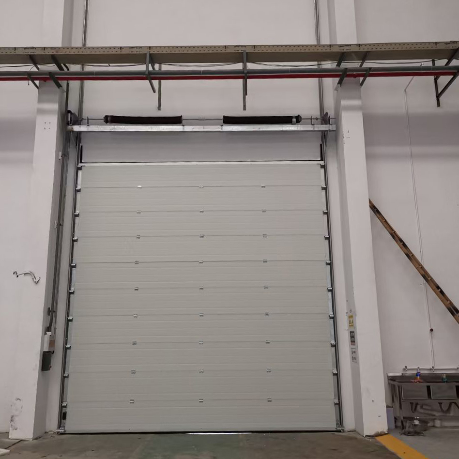 Smooth-Operation Industrial Sectional Overhead Door For Assembly Workshop Environments