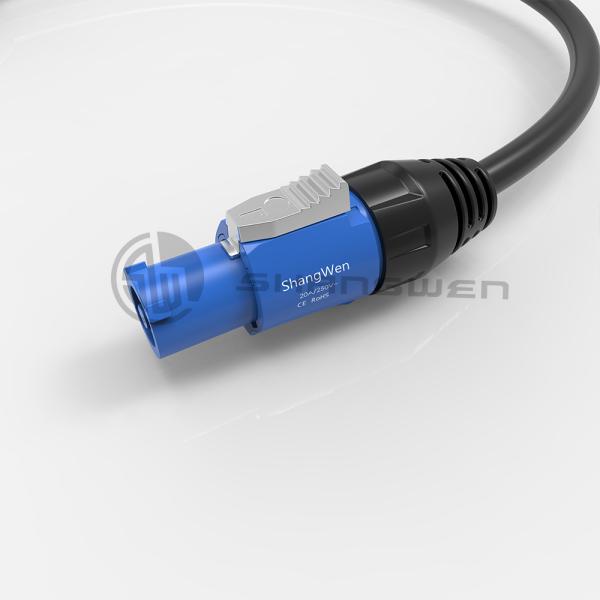 Polyamide Shell Locking 3 Pole Adapter Male Power Connector Perfect for Industrial Electronics Applications