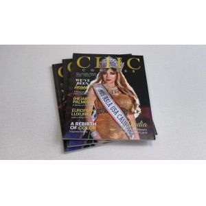 Buy cheap Art Paper Custom Magazine Printing Services Gloss coated C2S Art paper product
