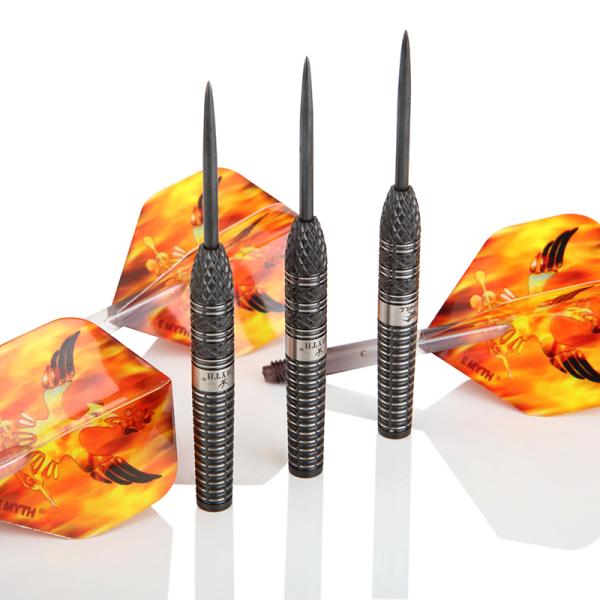 E Myth Sponsored Dart Player Brad Hamill Steel Tip Tungsten Darts Set