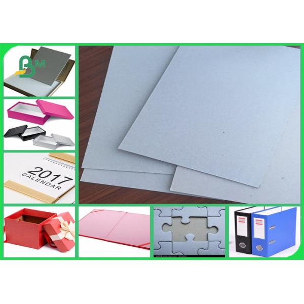 Book Binding Board Laminated Grey Cardboard 3mm Sheets