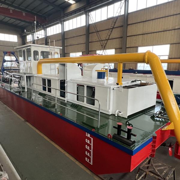 10 Inch Anti-Corrosion Steel Cutter Suction Sand Dredging Machine 150m3/ Hour