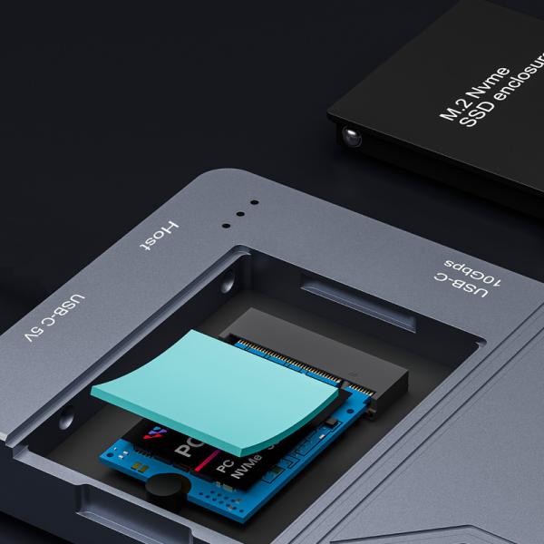 CFexpress Card Reader Manufacturer China TYPE B And XQD Card Reader With USB3.2 Gen2 USB C M.2 NVMe SSD Enclosure