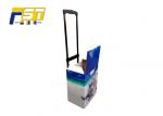 Moistureproof Cardboard Trolley Box , Multipurpose Cardboard Supermarket Trolley
