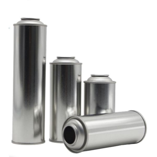 Component Customize Empty Aerosol Can Top Bottom Cone Dome