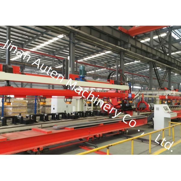 4-9mm Plate Thickness Cnc Automated Sheet Metal Punching Processing Line For Heavy Duty Vehicle