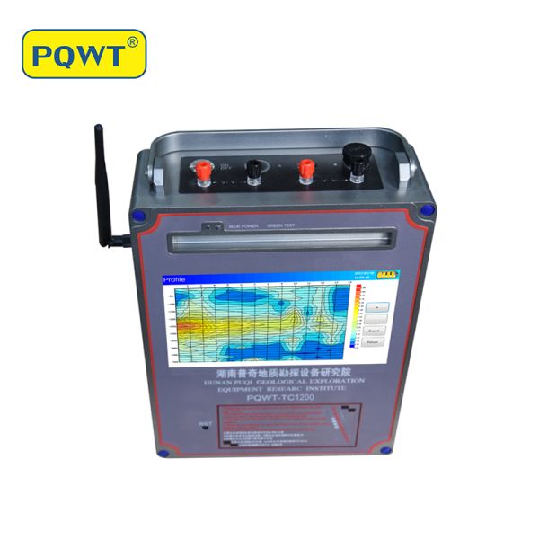 PQWT-TC1200 Water Detector with 1200m Depth Multi-Frequency LCD Screen for Deep Groundwater Finding