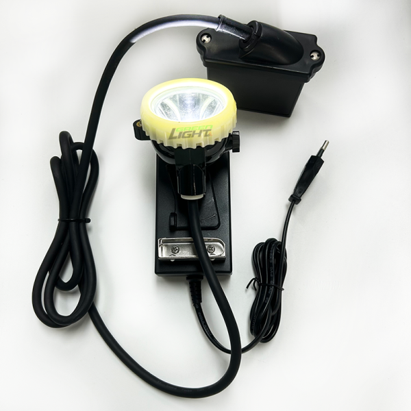 Rechargeable LED Mining Lamps Featuring Corded Cap Design with 10000lux Brightness Suitable for Heavy Industrial and Mining