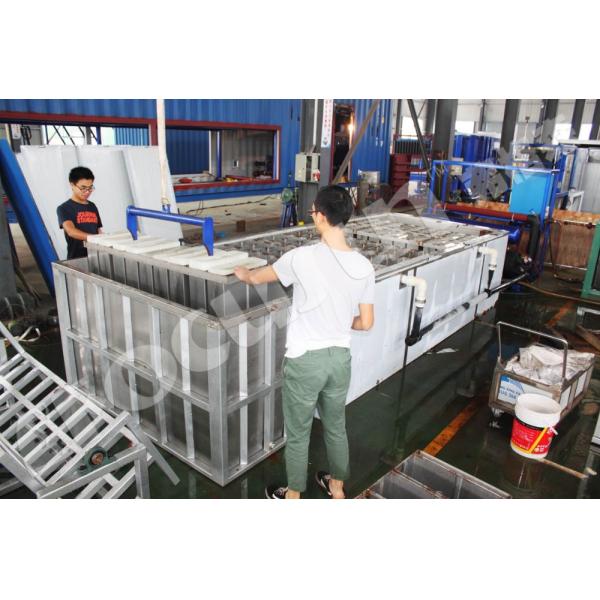 Bitzer Compressor Container Block Ice Machine for Ice Block Production Efficiency
