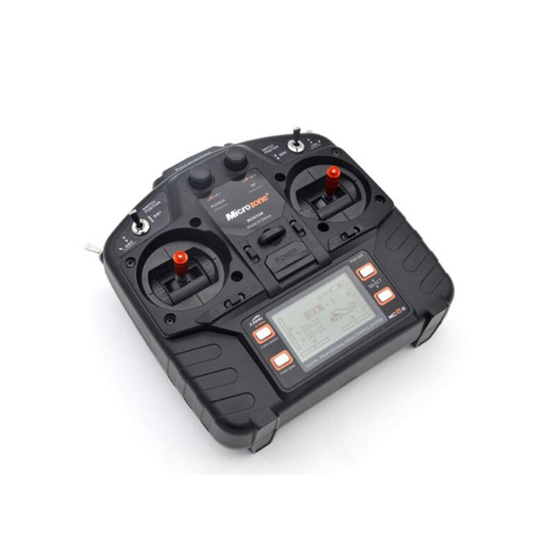 Microzone MC8B 2.4G 8CH Remote Control Transmitter 8RE 8 Receiver Radio System For RC Aircraft Fixed-wing Helicopter