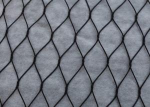 Buy cheap AISI 316 Black Oxide Wire Rope Mesh For Zoo Theme Park Design CE Certificated product