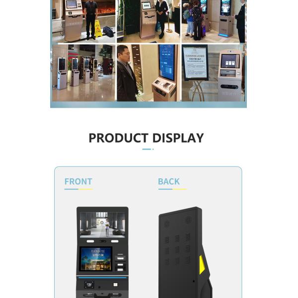 Hotel Card Reader Self Service Check In And Check Out Terminal